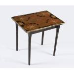 NEW ENGLAND PARCHEESI GAME BOARD TABLE, 1840-60: Preview
