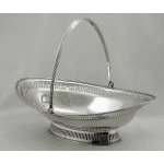 Georgian Silver Basket, London 1787 by William Plummer. Preview