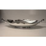 Art Deco Silver Jardinire Centerpiece Bowl, Belgium C.1940, Delheid Frres.  Preview