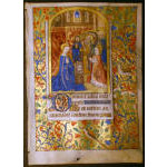 IM-4866 Book of Hours Leaf with miniature of the Pentecost Preview