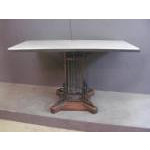 French Art Deco Iron and Marble Table Preview