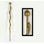 ODD FELLOWS SNAKE STAFF WITH APPLE FINIAL, CA 1870-80 Preview