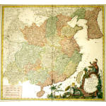 M-11566 - Map of China and Korea by de Vaugondy, c. 1751 Preview
