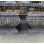 Pair of French Carved Limestone Planters Preview