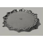 George 11 Silver Salver, London 1758, Richard Rugg. Preview