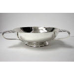Arts Crafts Sterling Silver hammered Bowl, London 1901 Charles Edwards. Preview