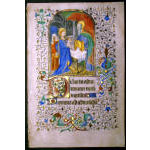 IM-9806 - Medieval Hours Leaf - Exceptional miniature of Presentation in Temple Preview