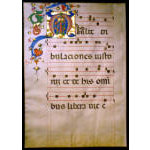 IM-1465 - Important Illuminated Music Leaf - c. 1440-50 Preview