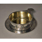 American Sterling Porringer and Tray, William. B. Kerr & Co, Newark, New Jersey C.1915. Preview