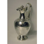 Antique Victorian Silver Claret Jug, London 1856, Joseph Charles Eddington. Preview