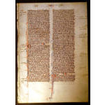 IM-9281 - Medieval Bible Leaf - 1240 - The Lord's Prayer Preview