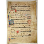 IM-10134 - Medieval Gregorian chant - c. 1350-1400 - Hymn for Christmas Preview