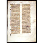 IM-9395 - Folio Medieval Bible Leaf - c. 1275-1300 Preview