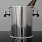 Art Deco Modernist Silver Plate hammered Wine Cooler, Germany C.1935, by Juwel Preview