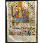 IM-929 - Book of Hours Leaf with miniature - workshop of Maitre Francois - c. 1470 Preview