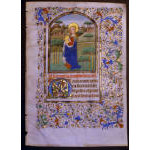 IM-10178 - Book of Hours Leaf with miniature painting of Mary Magdalene Preview