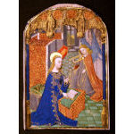 IM-1515 - Medieval Manuscript Miniature of the Annunciation, c. 1400-20 Preview