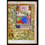 IM-10273 - Book of Hours Leaf with miniature painting of The Pentecost Preview