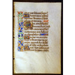 IM-10284 - Book of Hours leaf, c. 1450-60 - Psalms Preview