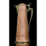 Art Nouveau Copper and Brass Wine Jug, Germany C 1905. Preview