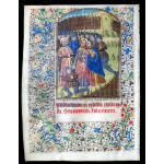 IM-4865 - Book of Hours Leaf with miniature of the Garden of Gethsemane Preview