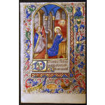IM-10446 - Book of Hours leaf with miniature of the Annunciation - c. 1450-60 Preview