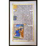 IM-10450 - Hours Leaf, c. 1510 with miniature paintings of St. James (Jacob), and Peter & Paul Preview