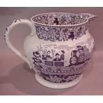 A STAFFORDSHIRE COMMEMORATIVE PITCHER  Preview