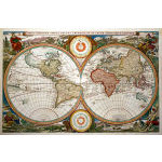 M-12498 - World Map, c. 1663 Preview