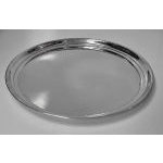 Art Deco hammered Silver Tray, Czechoslovakia C. 1930 Preview