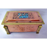 Arts and Crafts Enamel, Copper and Brass Box, C.1900  Preview