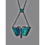 Charles Horner Enamel butterfly Pendant Necklace, Chester 1911.  Preview