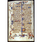 IM-11022 - Early Medieval Psalter Leaf, c. 1300-25 Preview