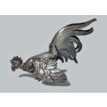 Silver Rooster Cockerel  Germany C.1900.  Preview