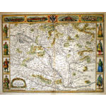 M-12980 - John Speed Map of Hungary - c. 1676 Preview