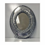 W.M.F Art Nouveau Silver Plate large oval Frame, Germany C.1910 Preview