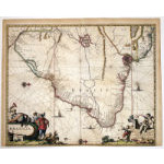 M-13257 - Map of Brazil in 1671 - Montanus Preview