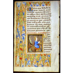 IM-11364: Book of Hours leaf with miniatures of Saints Katherine and Margaret Preview
