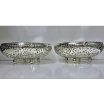 Shreve, Crump & Low Pair Sterling Silver Fruit Bowls  San Francisco C.1900  Preview