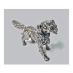 Sterling Silver Spaniel Dog figurine Preview