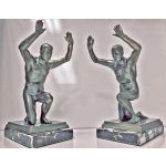 Pair of Art Deco Nude Bookends, France C.1930 Preview