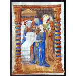 IM-11815: Book of Hours Leaf - Miniature of the Presentation Preview