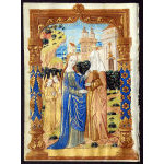 IM-11801 - Book of Hours Leaf - Miniature of the Visitation Preview