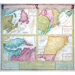 M-13975 - Maps of the British Colonies in America - Homann Heirs, c. 1730-40 Preview