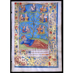 IM-11842 - Book of Hours Leaf - Miniature of the Tree of Jesse  Preview