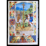 IM-11948 - Book of Hours Leaf - Miniature of the Three Living & Three Dead Preview