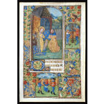 IM-11949 - Book of Hours Leaf - Miniature of The Nativity Preview