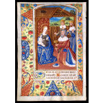 IM-11867 - Book of Hours Leaf - Miniature of The Adoration of the Magi Preview
