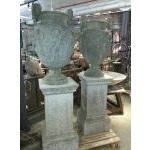 Pair of Large Austin & Seeley Urns on Pedestals Preview