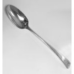 18th century Georgian Silver Basting Spoon, London 1776 Stephen Adams Preview